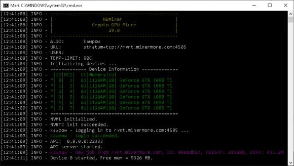 nbminer 29 0 kawpow