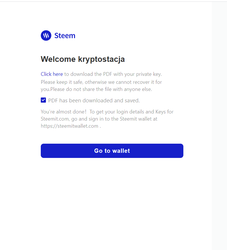 steemit potwierdzenie kryptostacja.pl