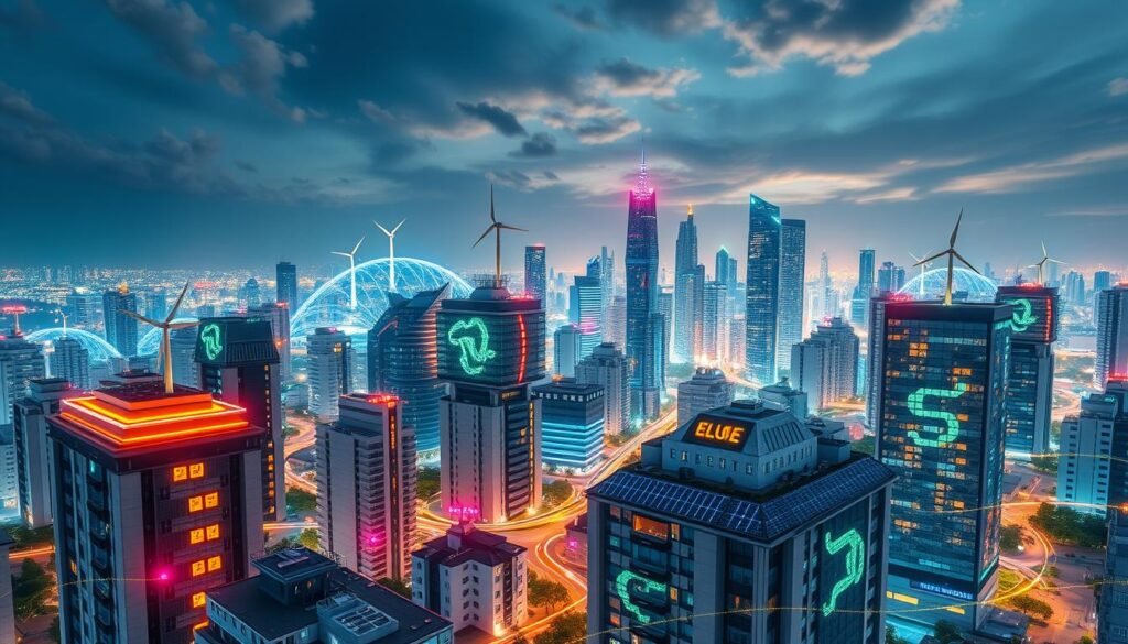 Blockchain energy applications