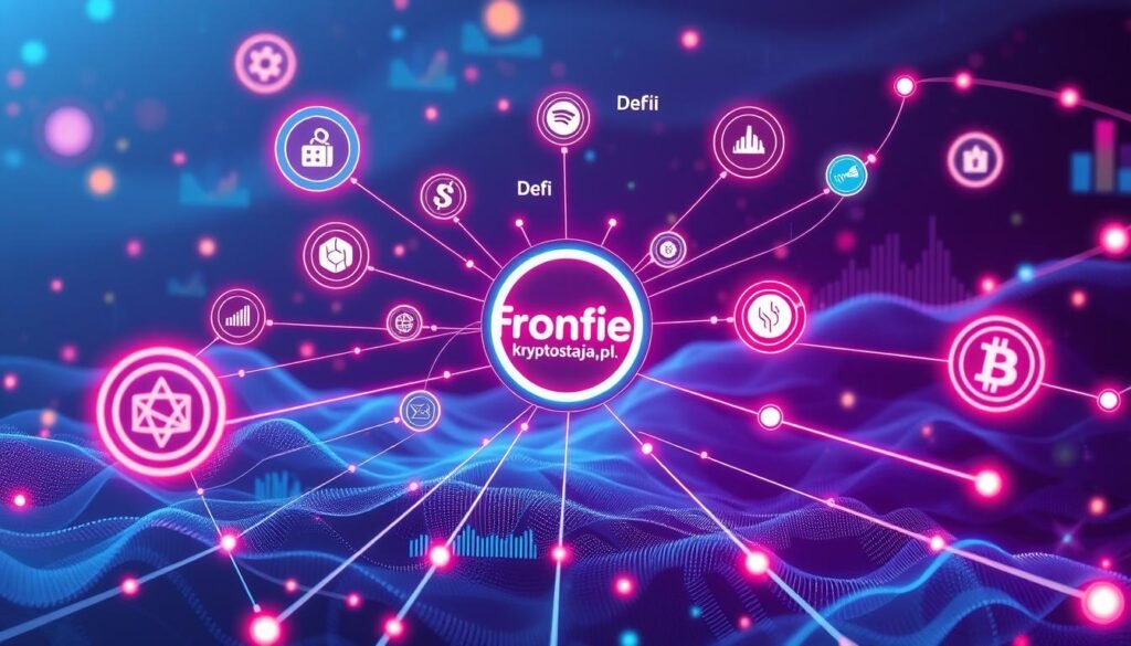 integracja DeFi z platformą Frontier