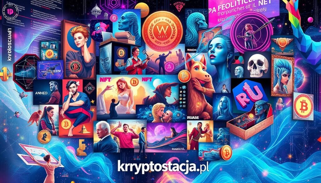 wpływ NFT na artystów i wydawców
