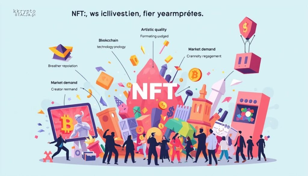 czynniki wpływające na wartość NFT