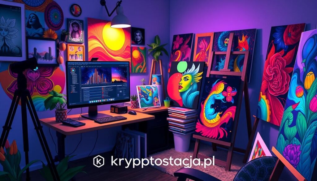 przygotowanie sztuki do NFT