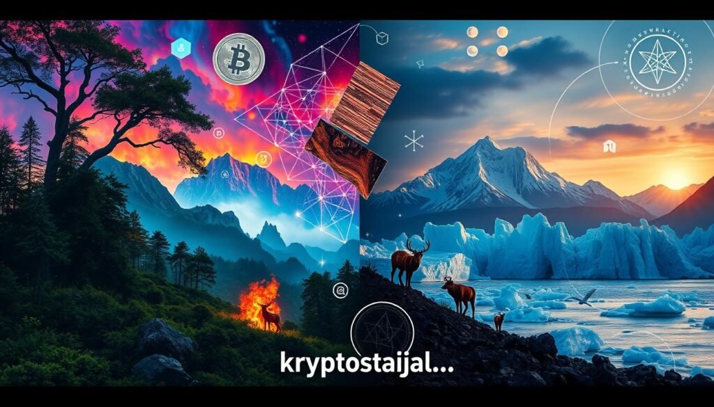 wpływ NFT na zmiany klimatyczne i dziką przyrodę