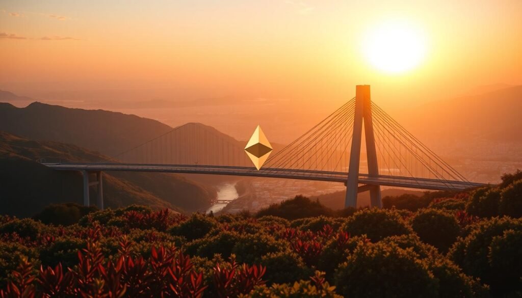 Most natywny Portal polygon bridge