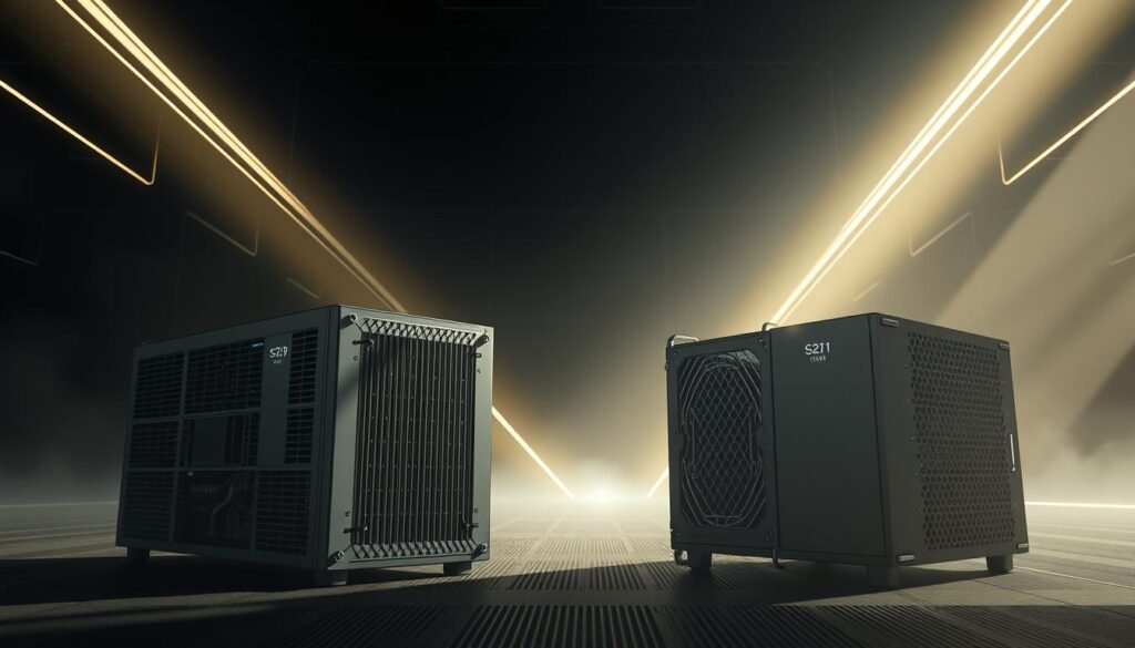 porównanie Antminer S19 S21