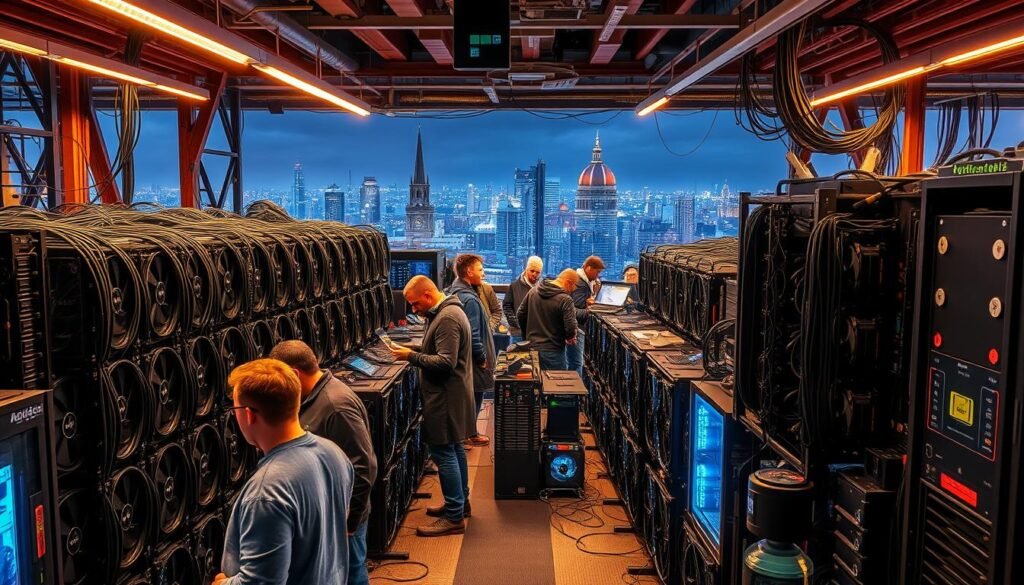 rynek kopania kryptowalut