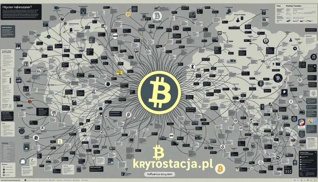 mapa wpływów sieci