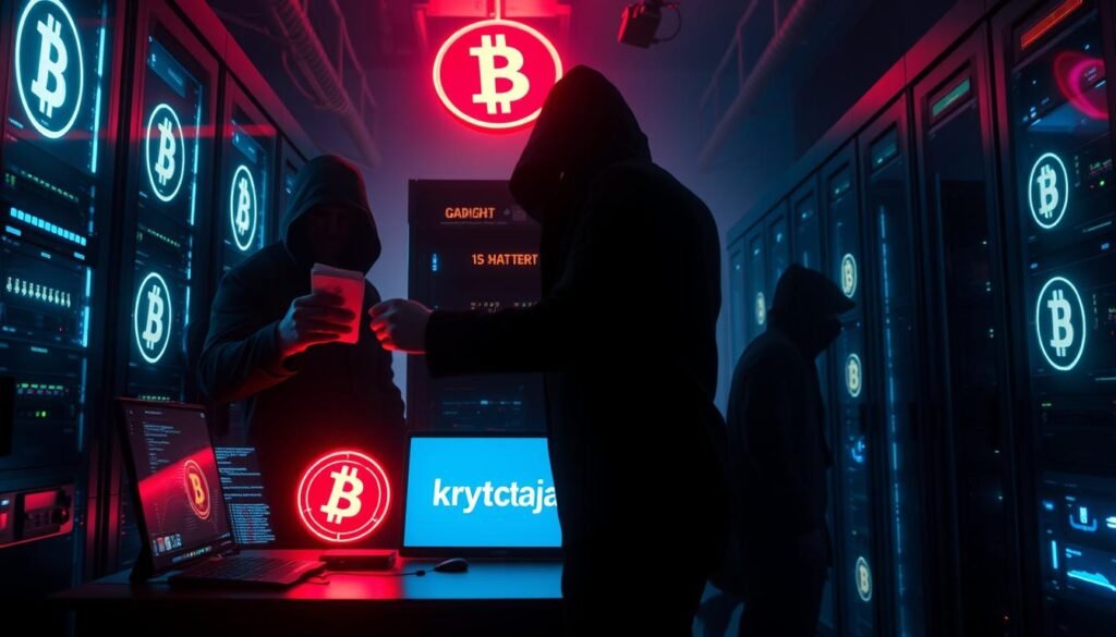 kradzież środków kryptowalut