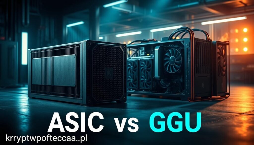sprzętu ASIC vs GPU