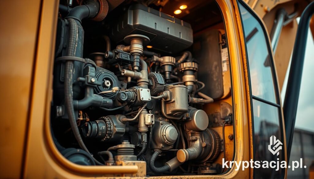 stan techniczny koparki