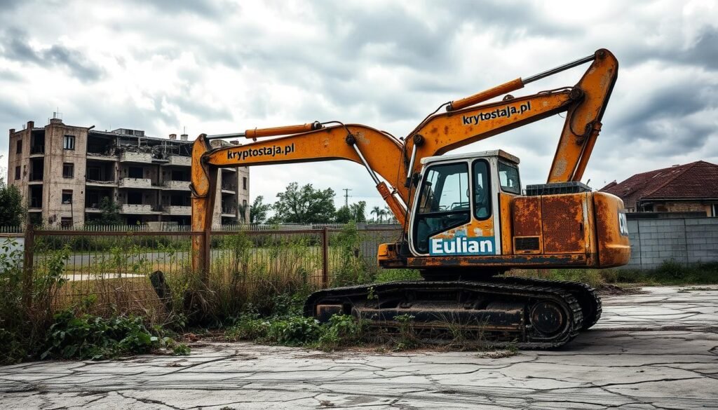 oznaki sprzedaży koparki